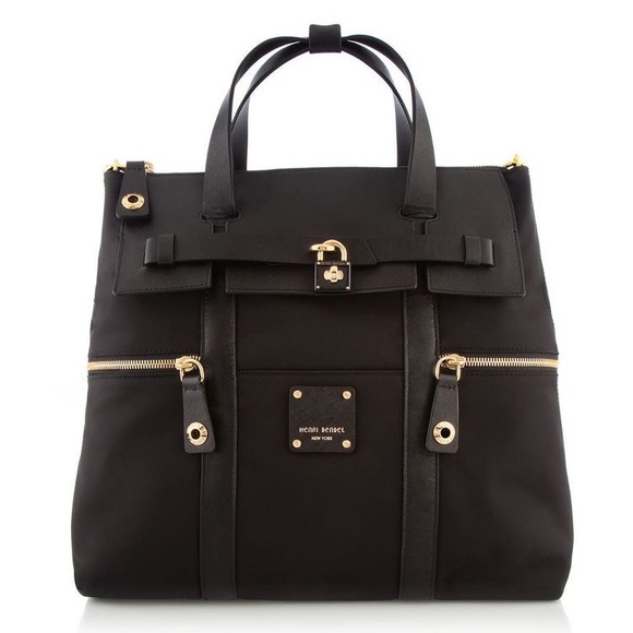 henri bendel Handbags - ▪️Henri Bendel▪️ Black Large Jet Setter Backpack